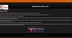 Desktop Screenshot of myhometourpics.com