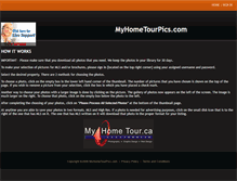 Tablet Screenshot of myhometourpics.com